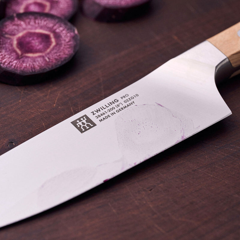 Pro Wood Kochmesser 20 cm, Steineiche