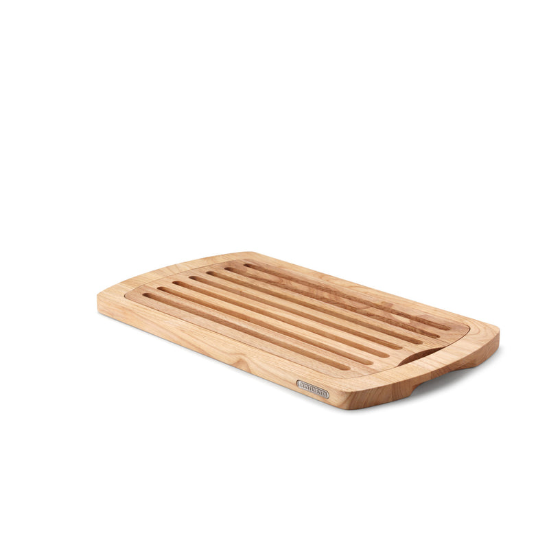 Brotschneidebrett, Gummibaum 45x26x2 cm