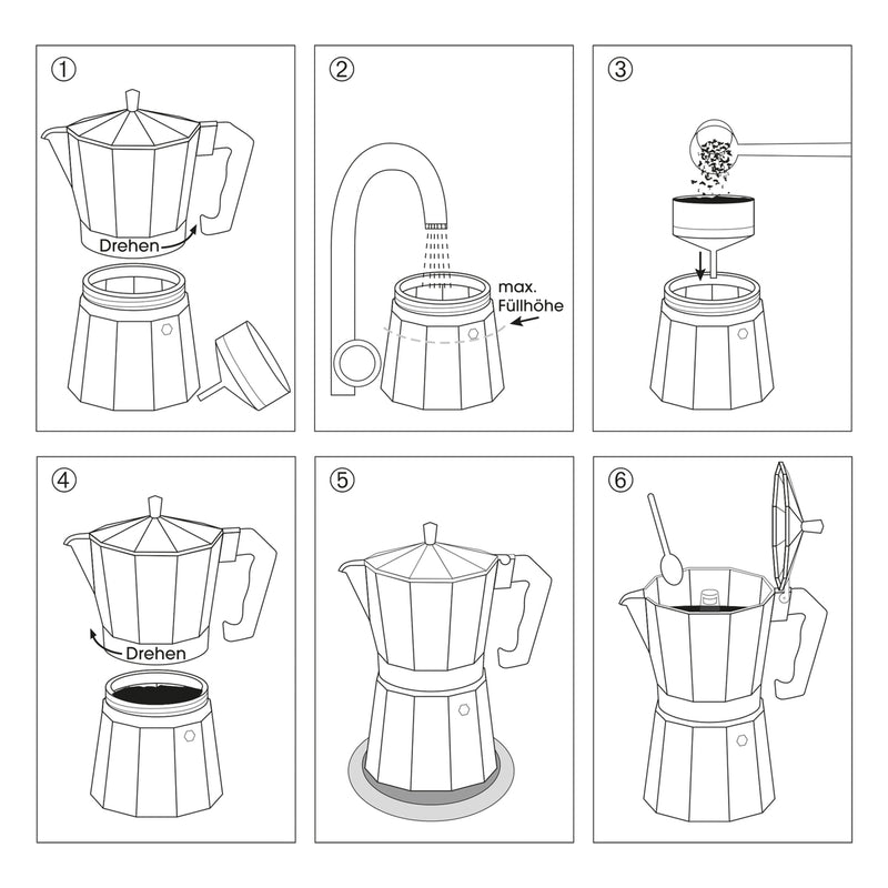 Espressokocher CLASSICO 3T