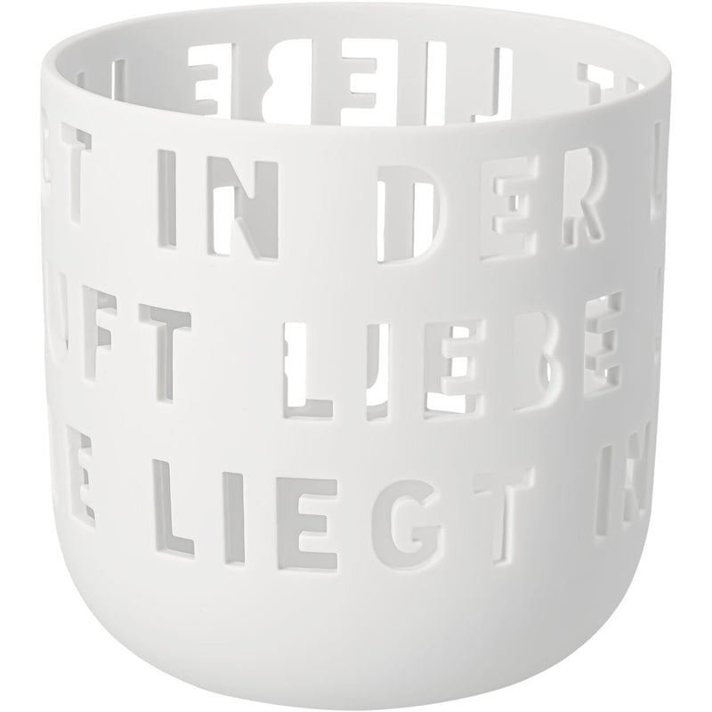 Windlicht Liebe liegt in der Luft D.12,6cm H.12,7cm
