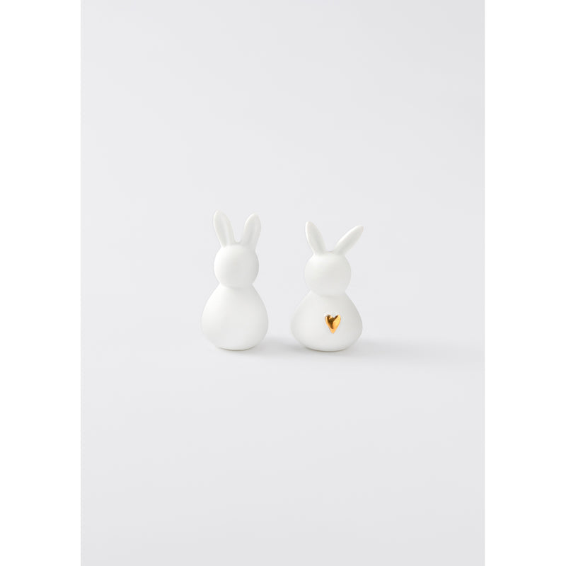 Ostern Minihasen 2er Set D.2,5cm, H.5cm