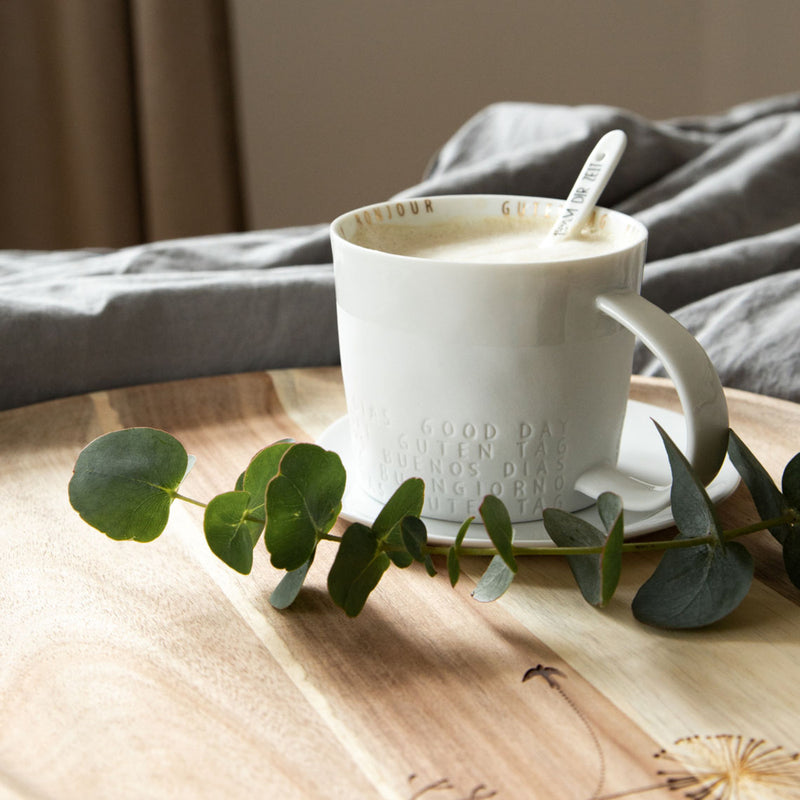 Guten Appetit Tasse Guten Tag, H.8,5cm, Ø.9,5cm