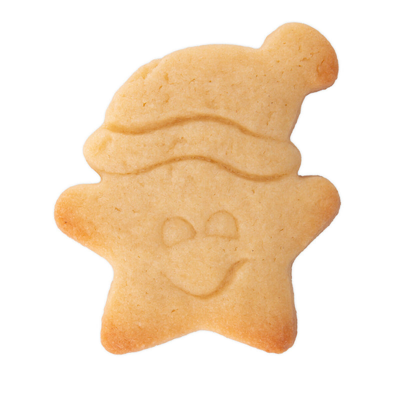 Stern mit Mütze 6,5 cm