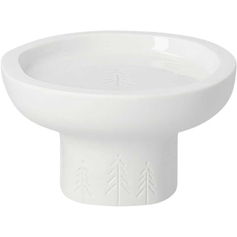 Mixed Stumpenkerzenhalter Tannen D.10cm H.5,7cm