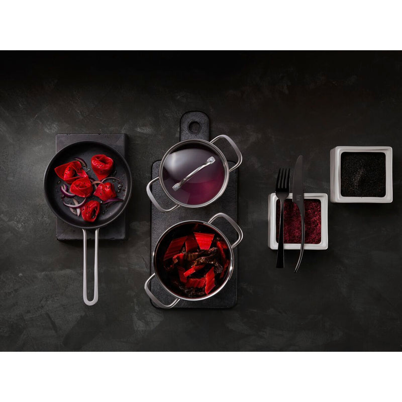 Pico Stieltopf ohne Deckel 14 cm, 18/10 Edelstahl, Silber