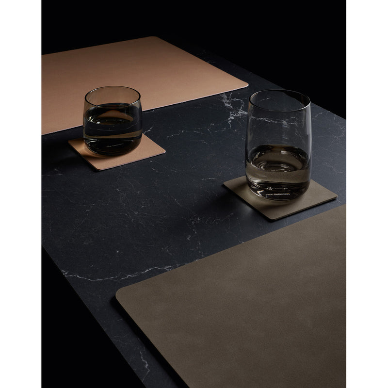 4er Set Untersetzer, limestone