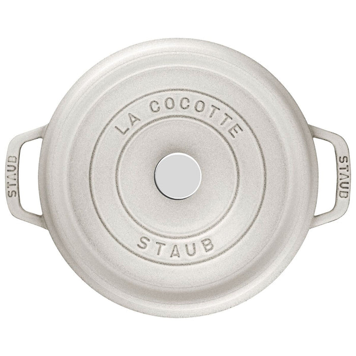 La Cocotte Cocotte 28 cm, rund, Weisser Trüffel, Gusseisen