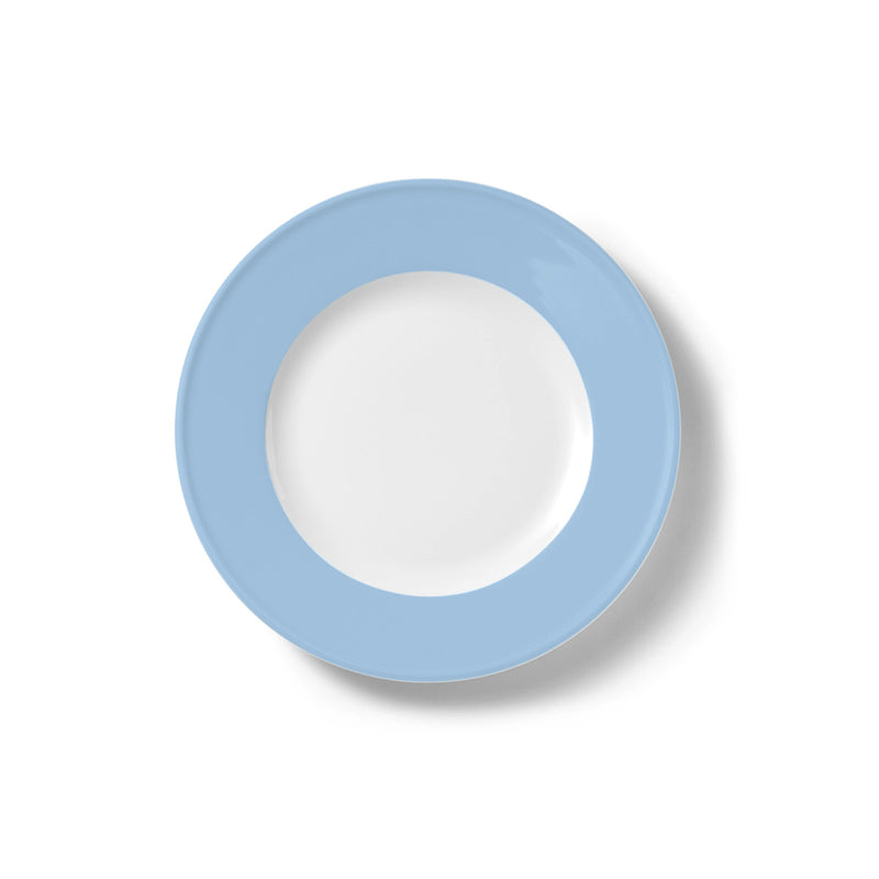 Teller flach 21 cm Fahne Morgenblau