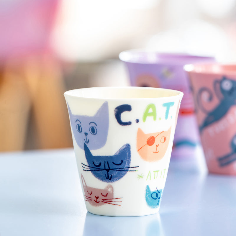 Becher 300ml, NORA CUP M PURRS C.A.T.