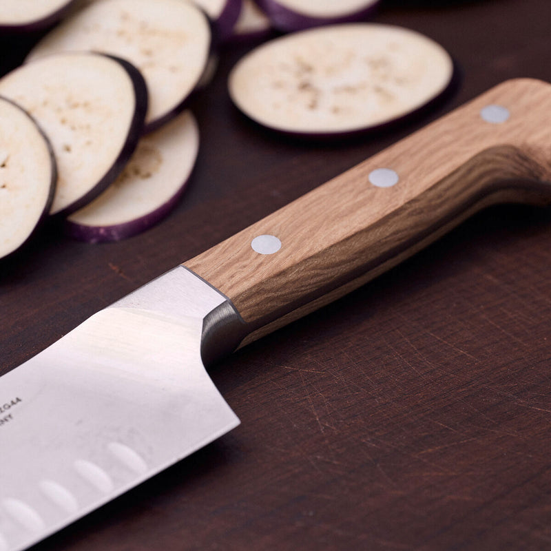 Pro Wood Santokumesser 18 cm, Kullenschliff