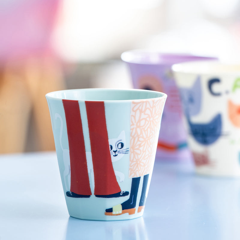 Becher 300ml, NORA CUP M PURRS CONTENT