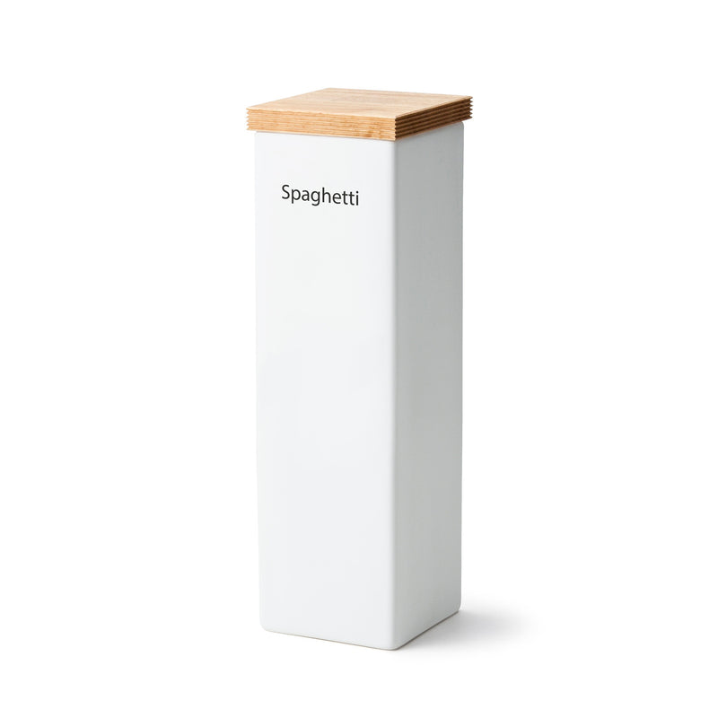 Vorratsdose Keramik 2500ml, weiß 10x10x34 cm