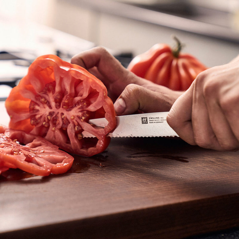 Pro Wood Universalmesser 13 cm, Wellenschliff