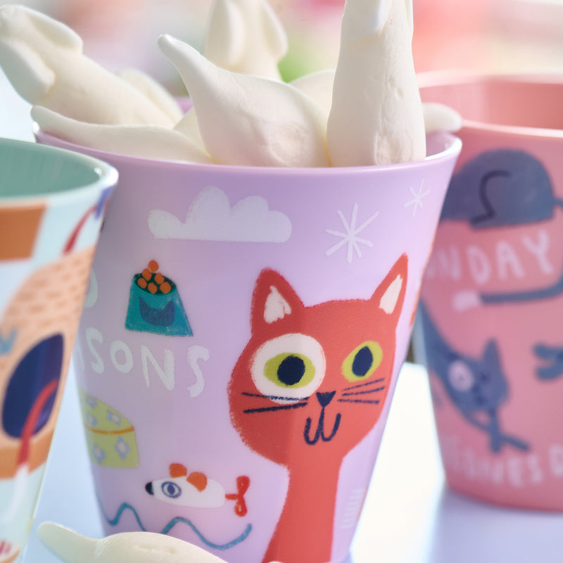 Becher 300ml, NORA CUP M PURRS REASONS