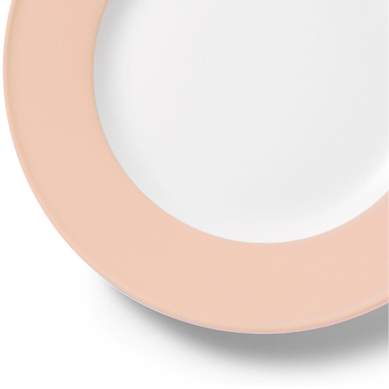 Teller flach 21 cm Fahne peach