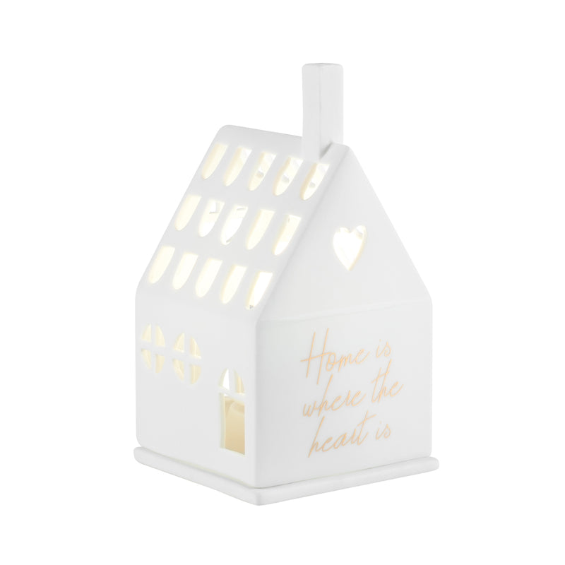 Lichthaus Home is where the heart is 8x7,2x13cm