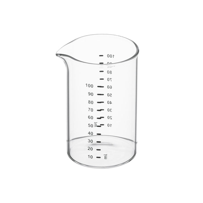 Mini Messbecher Glas 0,1l