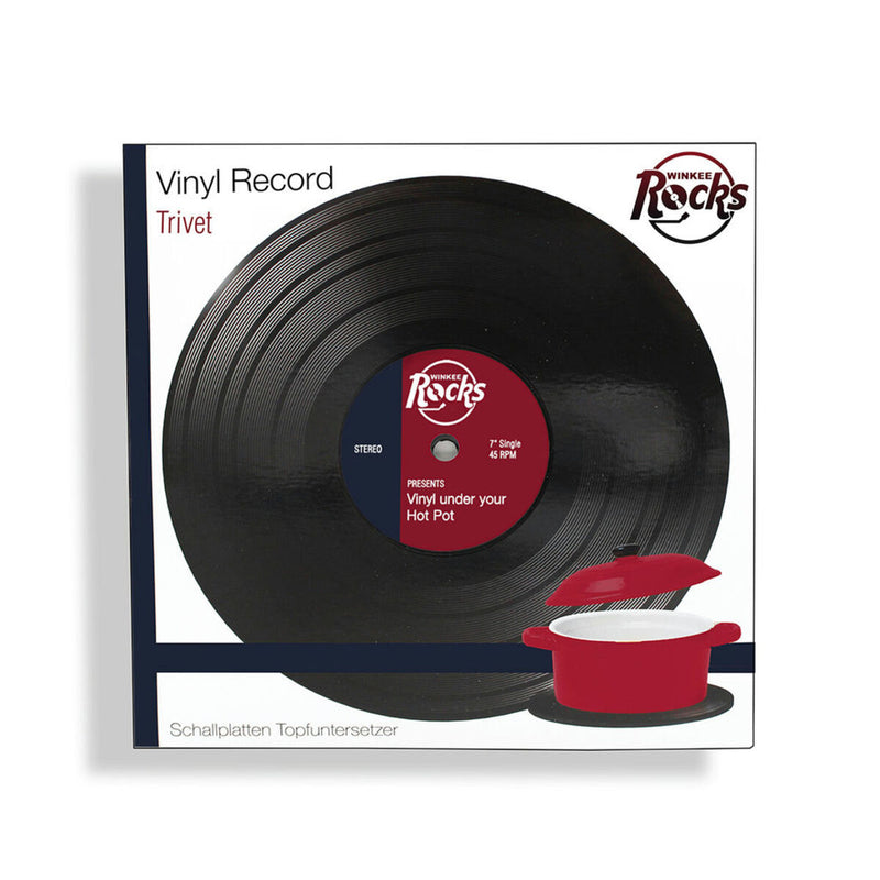 Schallplatten-Topfuntersetzer