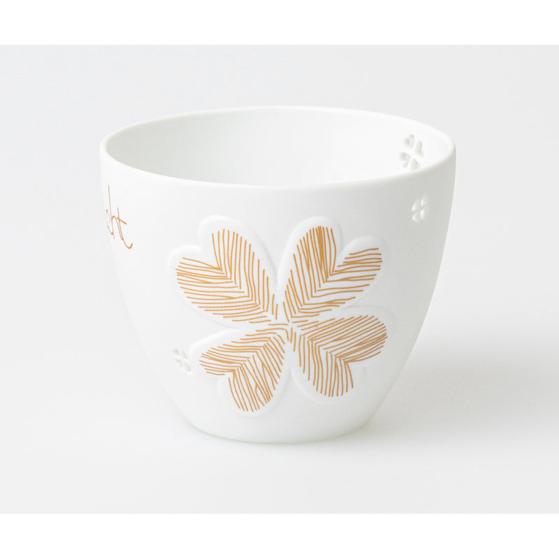 Poesielicht klein Glückslicht D.8cm, H.6,5cm