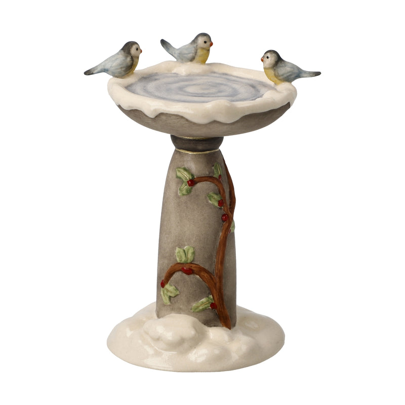 Figur Winterliches Vogelbad