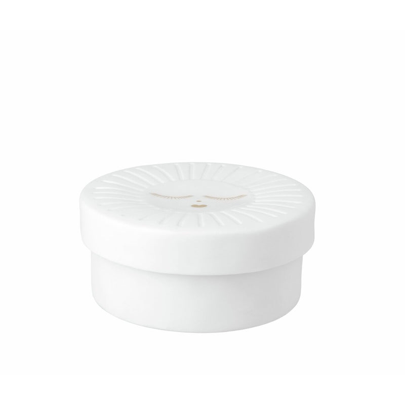 Dose Sonnengruß D.14cm H.6,5cm