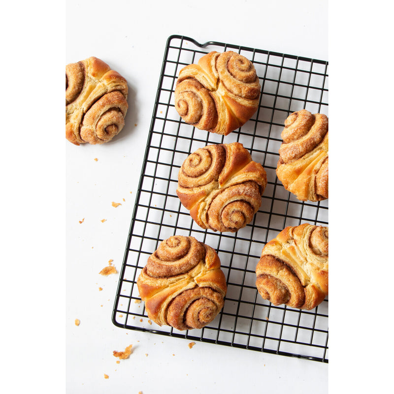 Kühlgitter 48 x 30 cm / H 2 cm Schwarz rechteckig