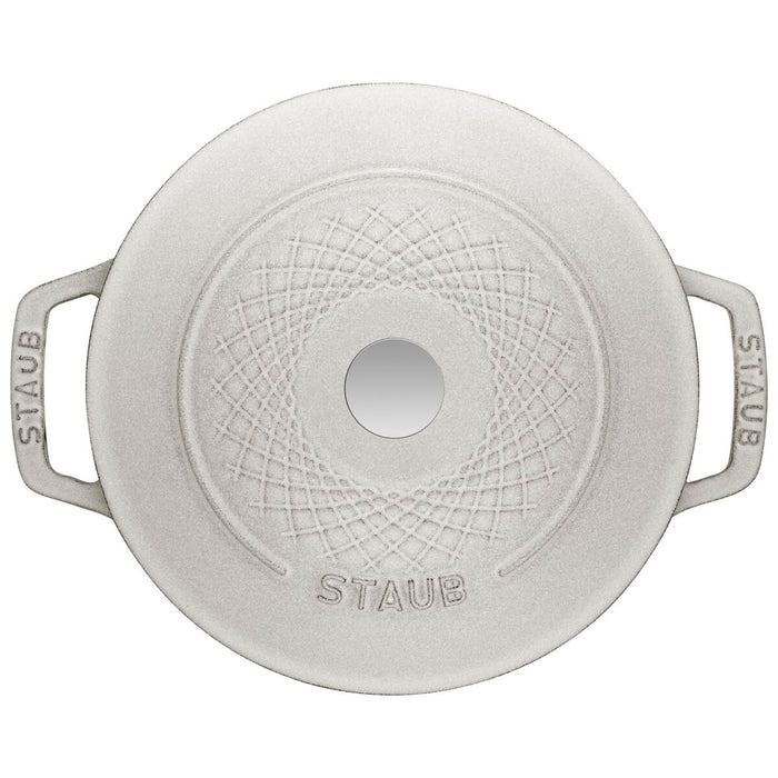 La Cocotte Cocotte 24 cm, rund, Weisser Trüffel, Gusseisen