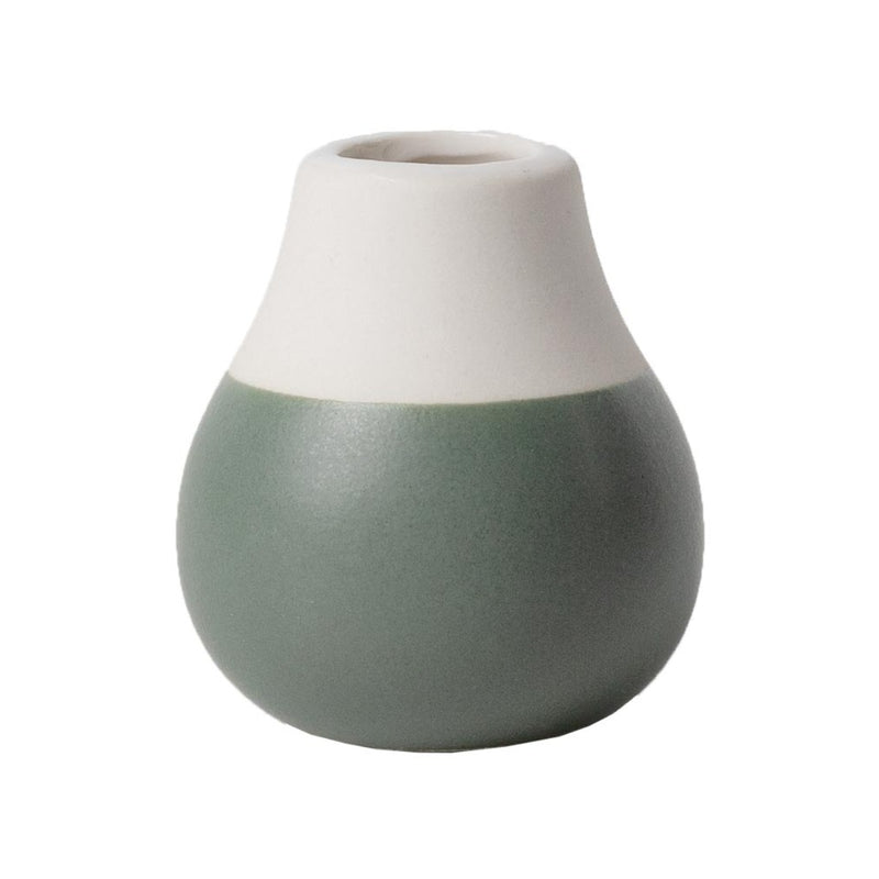 Mini Pastellvasen 4er Set grün D.4cm, H.4,5-8cm