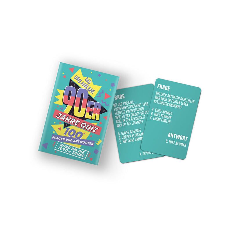 Quizkarten 90er Jahre