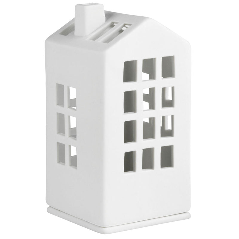 Mini Lichthaus Rathaus 6x6x12,5cm
