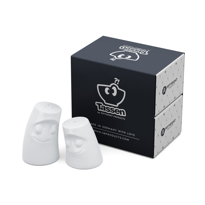 Salz- und Pfefferstreuer-Set weiß