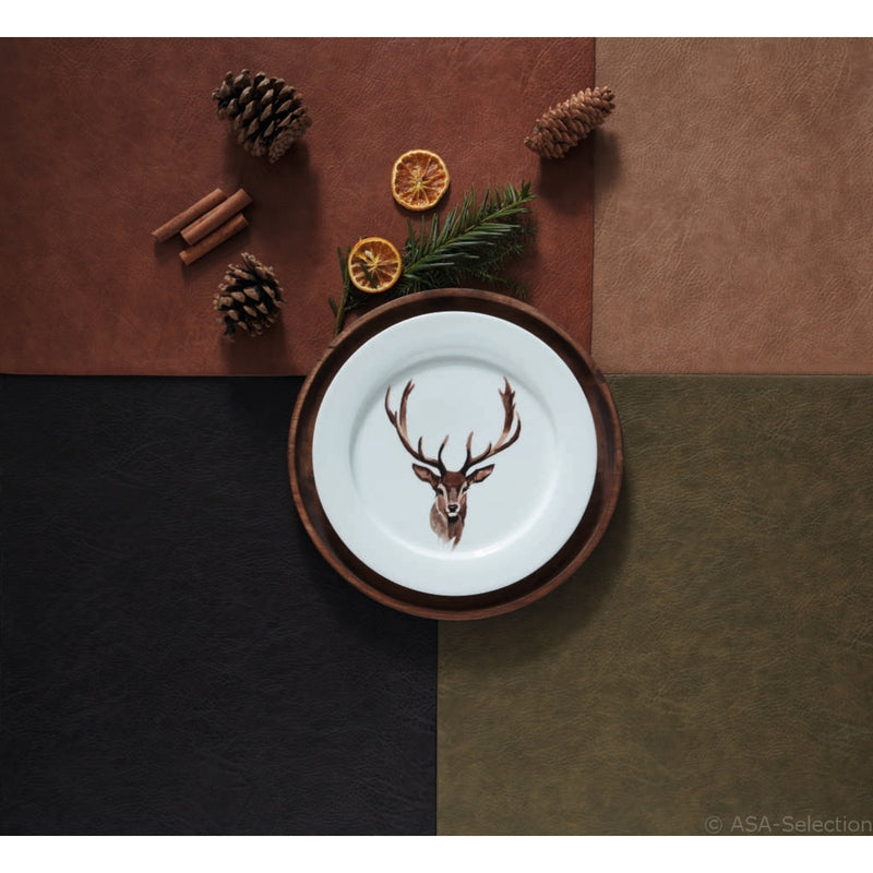 Tischset, black coffee