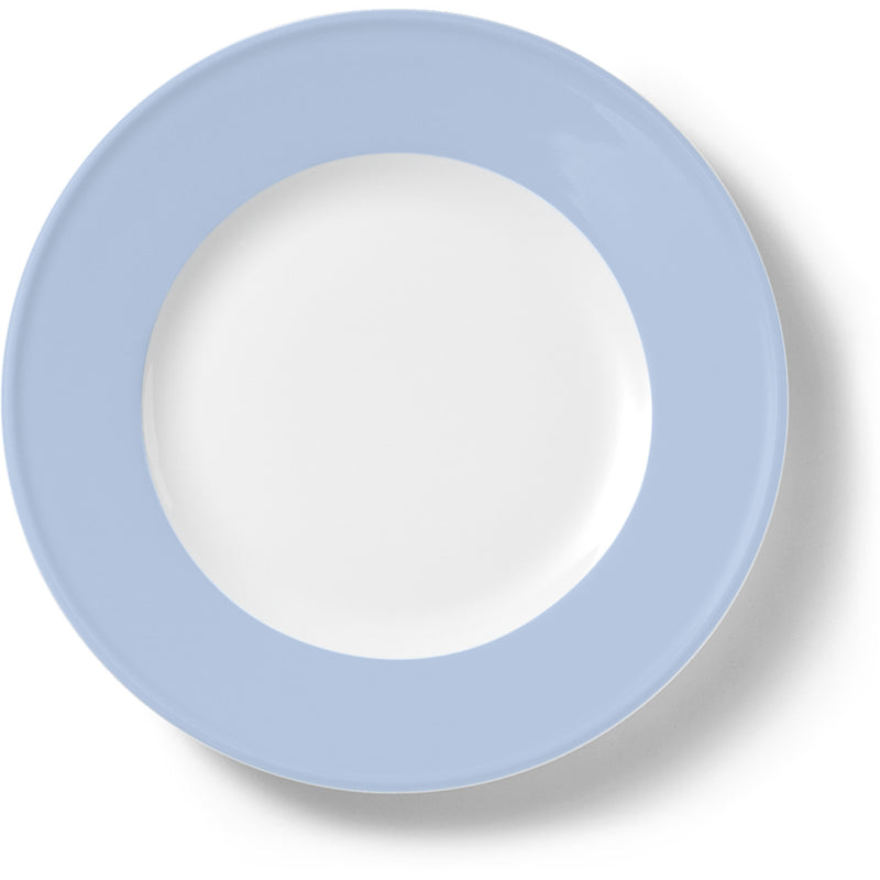 Teller flach 21 cm Fahne Morgenblau