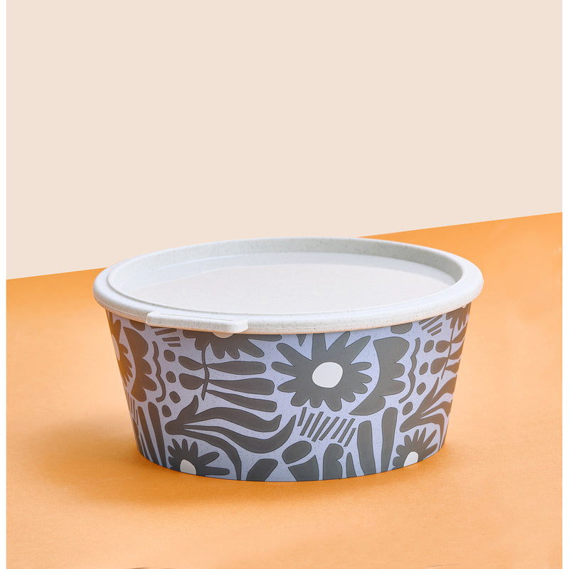 Schale 2,2l mit Deckel, BLOMSTER BOX 2,2 BLOOM