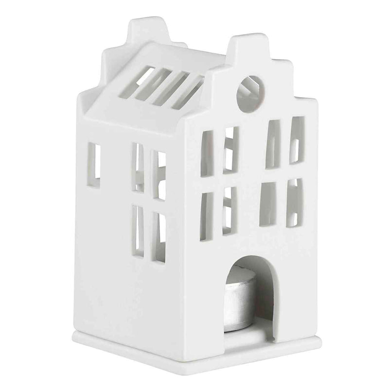 Mini Lichthaus Grachtenhaus 6x6x13,5cm