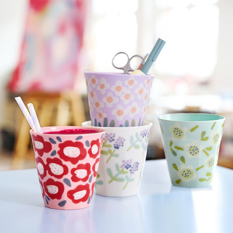 Becher 300ml, NORA CUP M BLOOMIES CAMELLIA