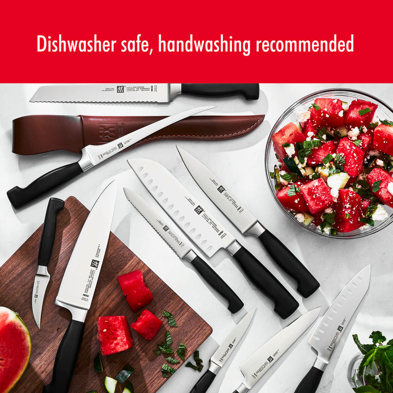 **** VIER STERNE Filiermesser 18 cm