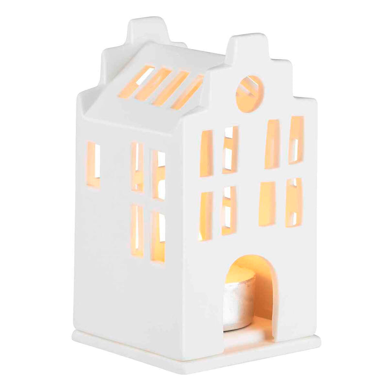 Mini Lichthaus Stadthaus 5,5x6x10,5cm