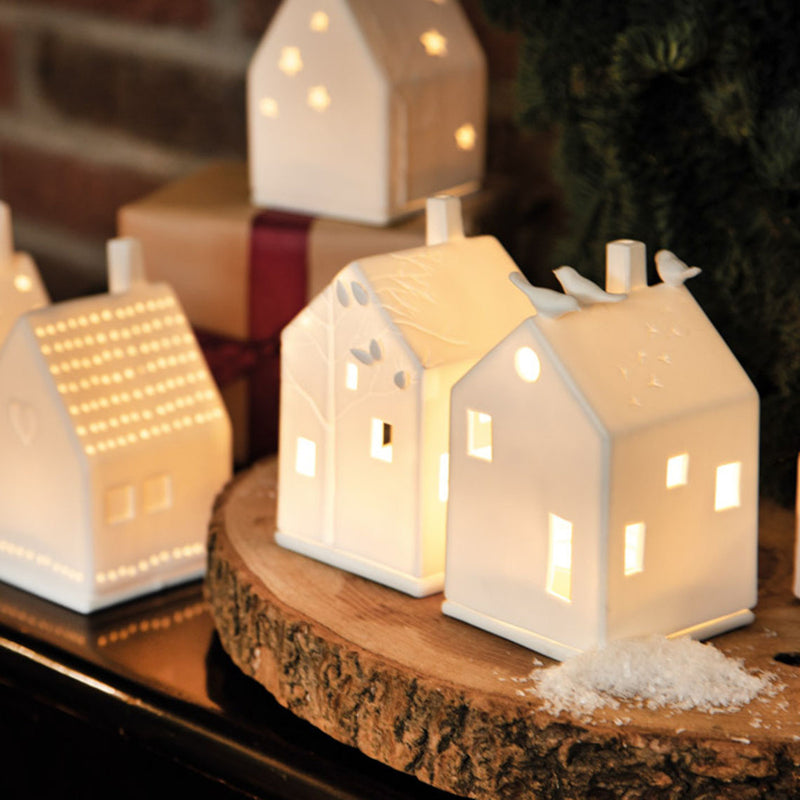 Lichthaus Vogelhaus 7x7x13cm