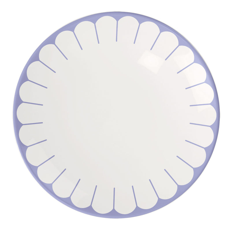 Frühstücks-/ Dessertteller Fleur, Blau 21,2cm