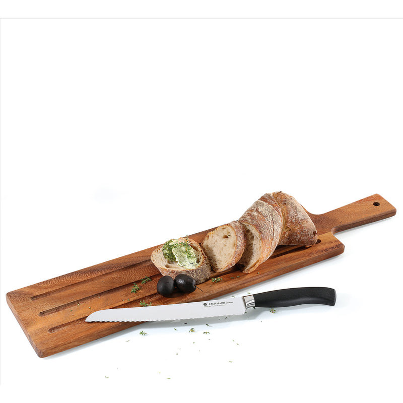 Servier-/Baguettebrett, Akazie 60 x 13 cm