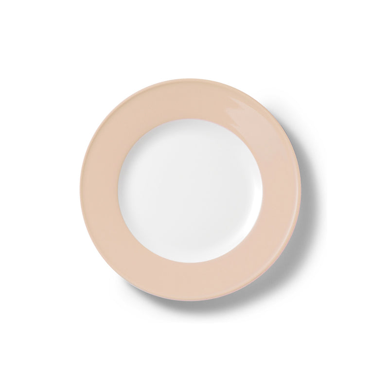 Teller flach 21 cm Fahne peach