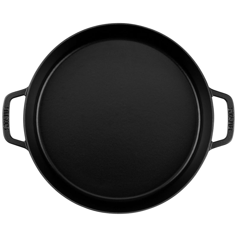 Pans Paella-Pfanne 34 cm, Gusseisen, Schwarz