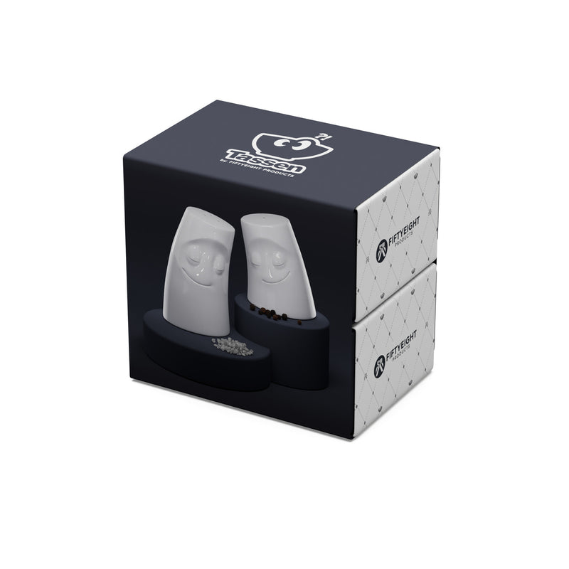 Salz- und Pfefferstreuer-Set weiß