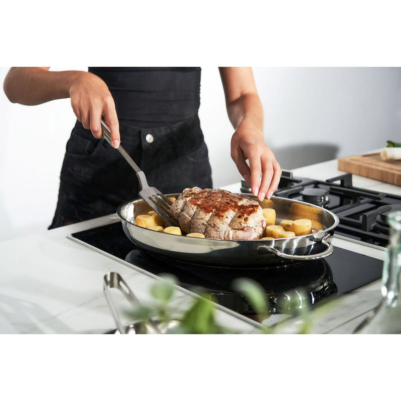 Plus Bräter 41 cm, 18/10 Edelstahl, Silber