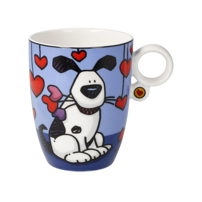 Künstlertasse Ed Heck  Love Dog
