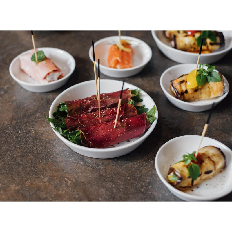 Aperitifteller/Top, rund