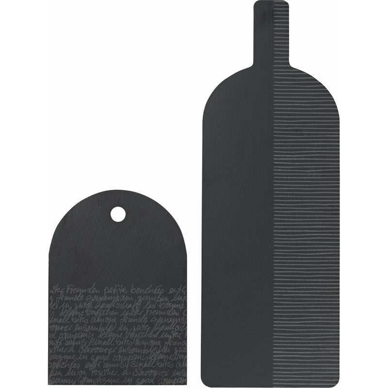 Häppchenweise Servierplatten Set 19x13,5cm / 38,2x13,5cm