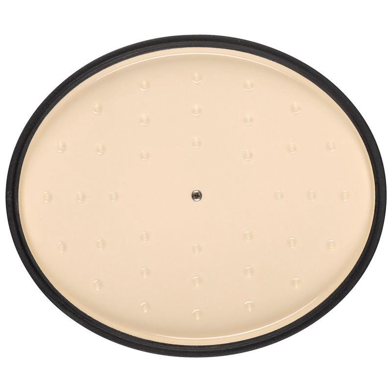 Bellamonte Cocotte 31 cm, oval, Schwarz, Gusseisen