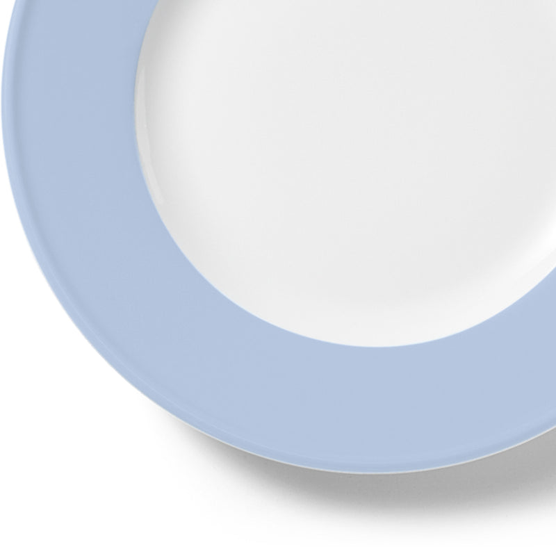 Teller flach 21 cm Fahne Morgenblau